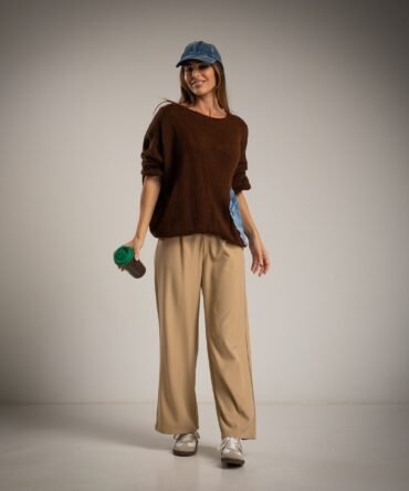 Camisola Oversize Chocolate